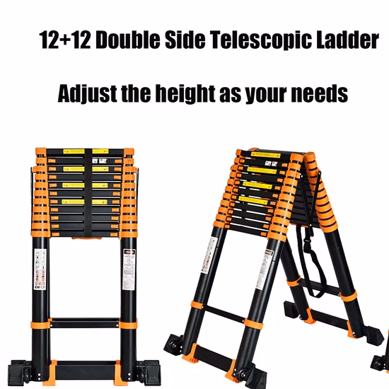 Foldable Ladder Price Double-Sided Folding A Shape Aluminium Ladder
