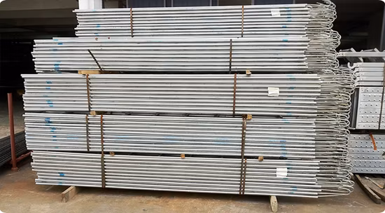 뜨거운 판매 3m 강철 튜브 비계 등반 원숭이 사다리 계단